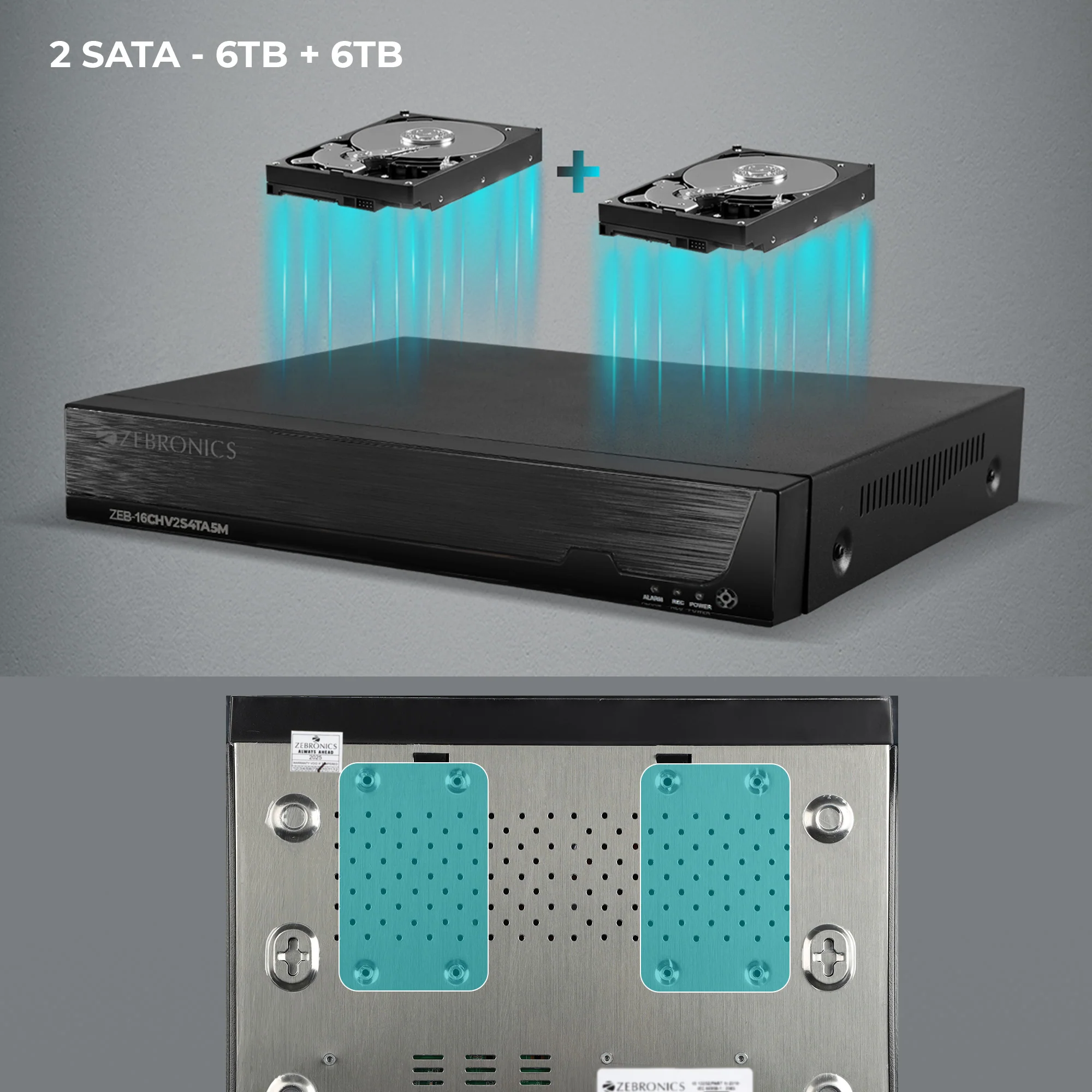 Zeb 16CHV2S4TA5M XVR - Image 5