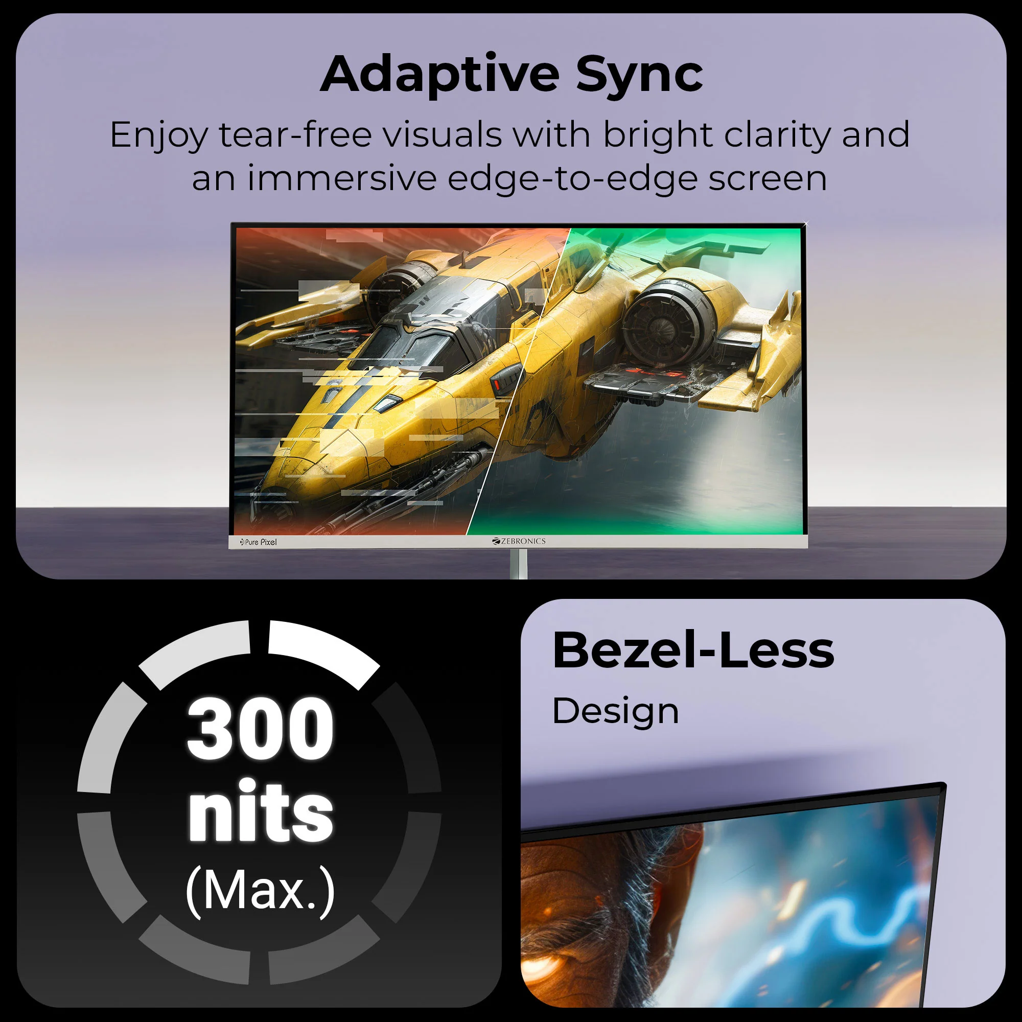 Zeb A27QHD LED (180Hz) - Image 3