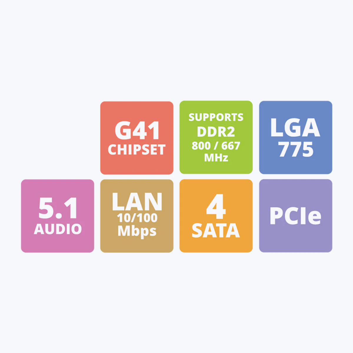 Zeb G41-D2, LGA 775 Socket - Image 2