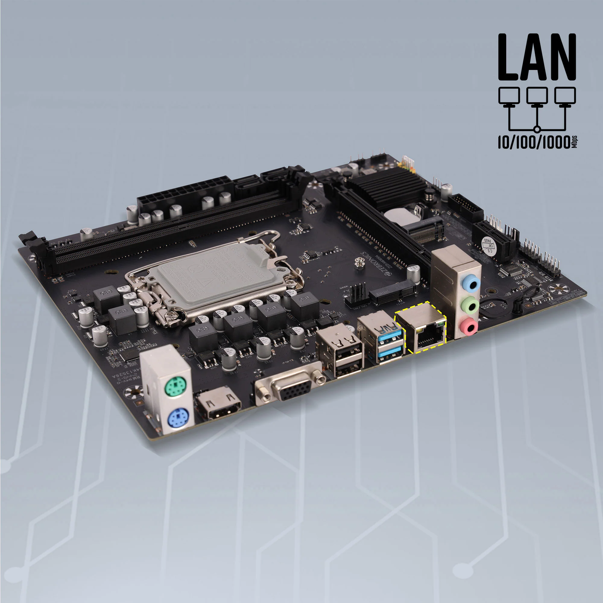 Zeb H610S4 - LGA 1700 SOCKET - Image 3