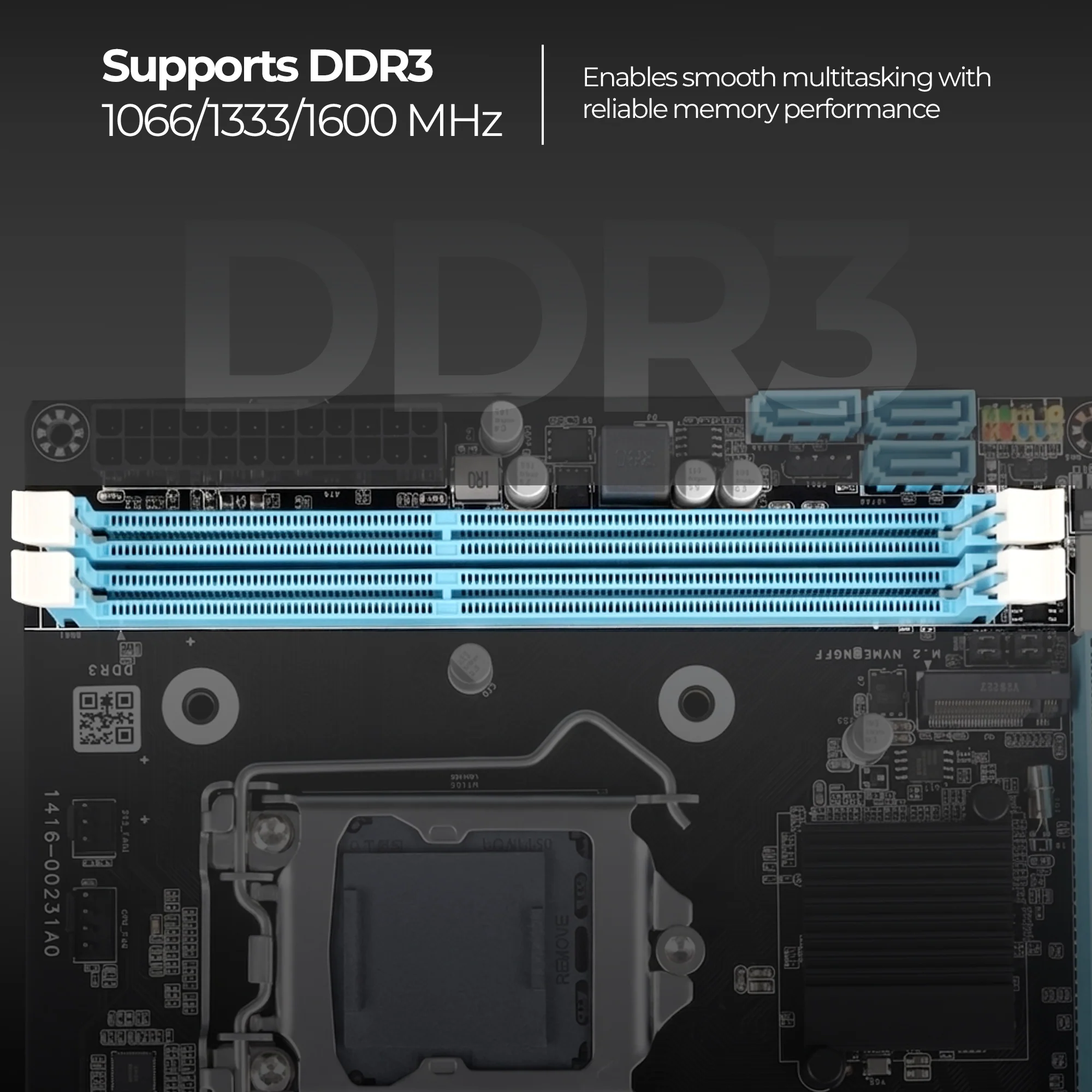 Zeb H81SN M2 - LGA 1150 SOCKET - Image 5