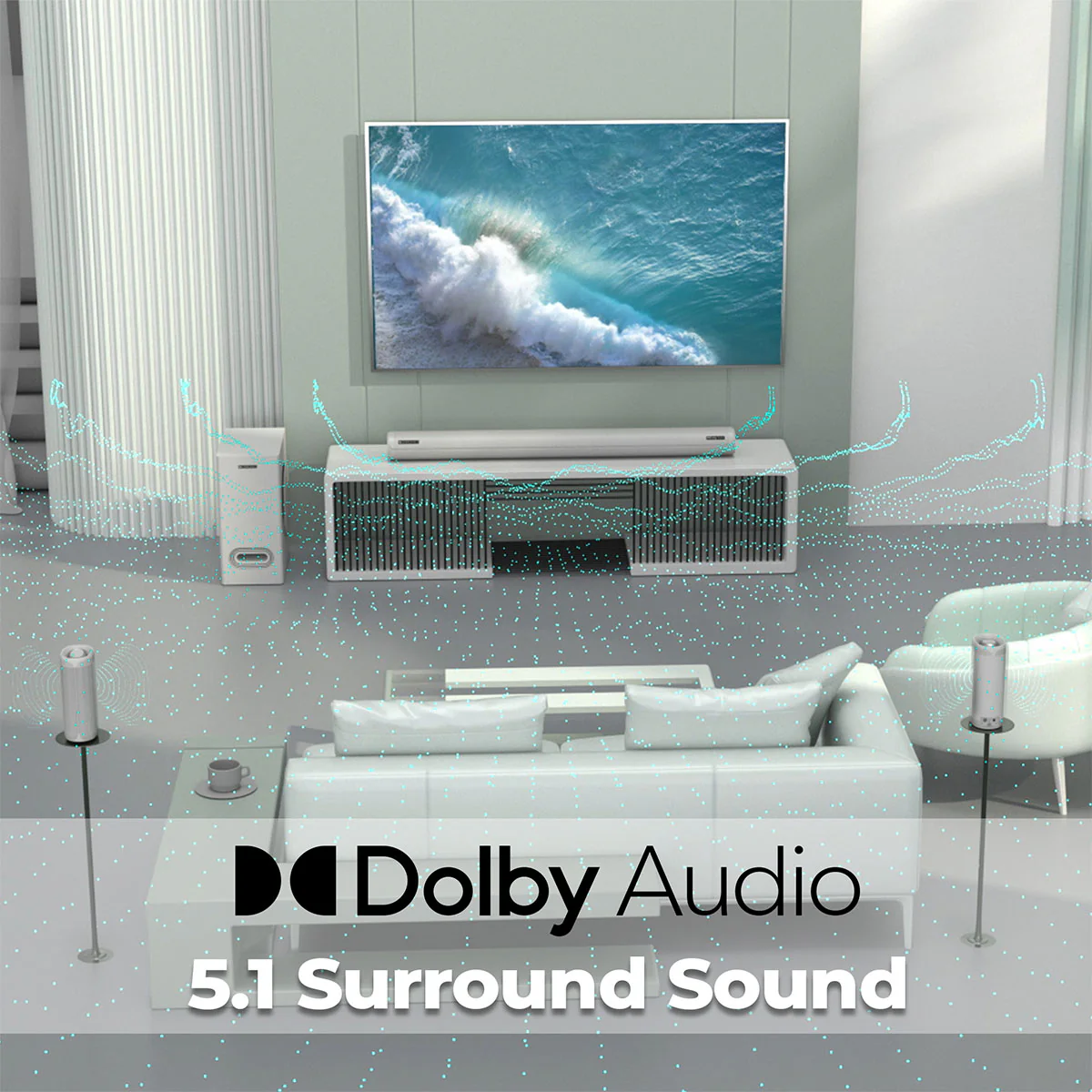 Zeb Juke Bar 9500 WS Pro Dolby 5.1 - Image 4