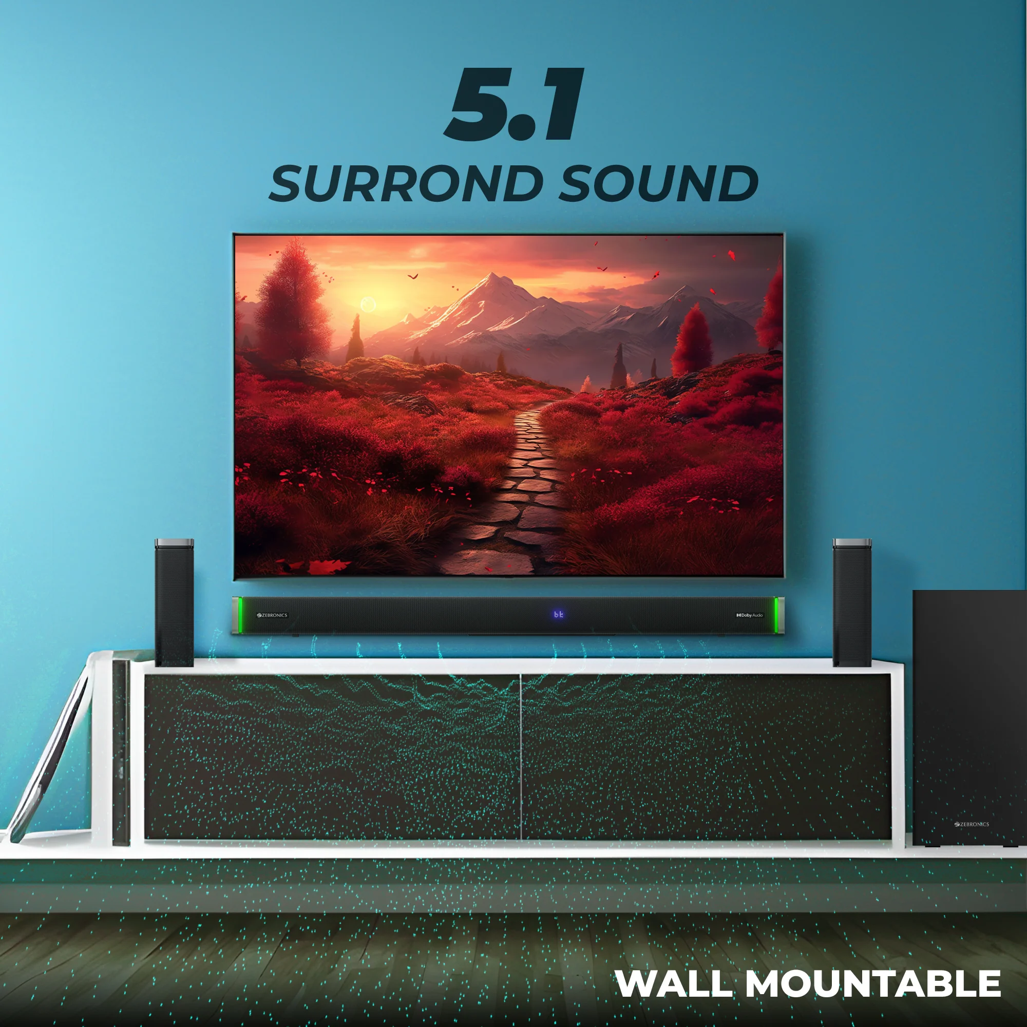 Zeb Juke Bar 9530WS Pro Dolby 5.1 - Image 8