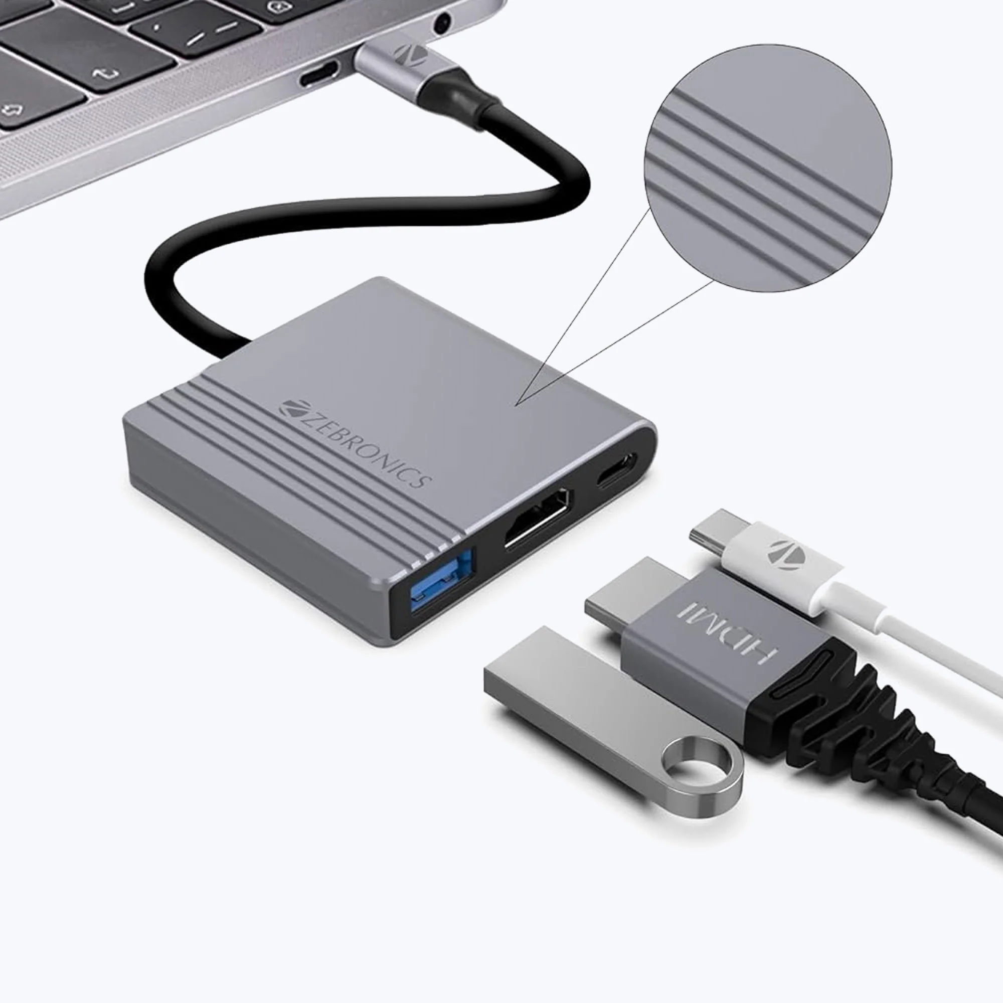 Zeb TA600 Multiport Adapter - Image 2