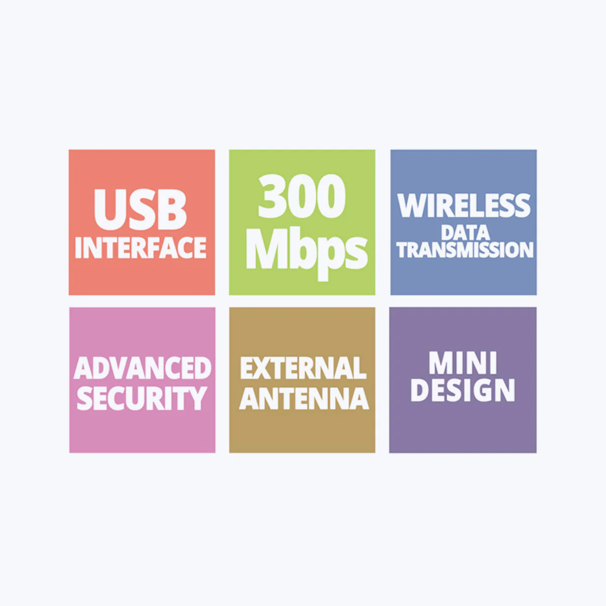 Zeb USB300WFD WiFi USB Adapter - Image 2
